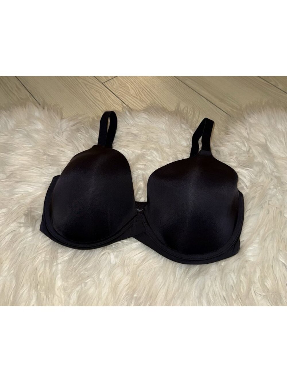 Maidenform One Fab Fit Demi Bra Lined UW DM7543 Womens 34DD Black New